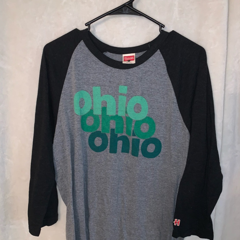 Homage Ohio University Raglan Top